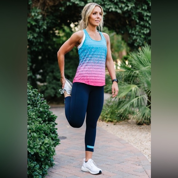 ZYIA Tops - Zyia Pink Embers Havana Tank